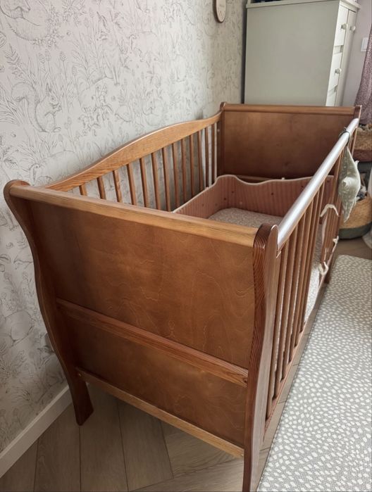 Łóżeczko Noble Cot woodies 120x60 cm i materac i gratis