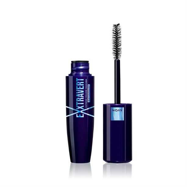 AVON Wodoodporny tusz do rzęs Exxtravert Blackest Black
