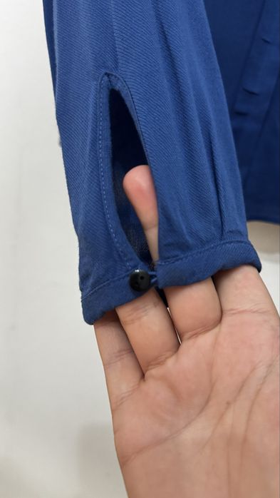Camisa azul Zara