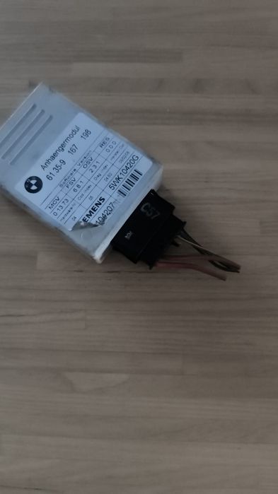 Módulo de reboque bmw