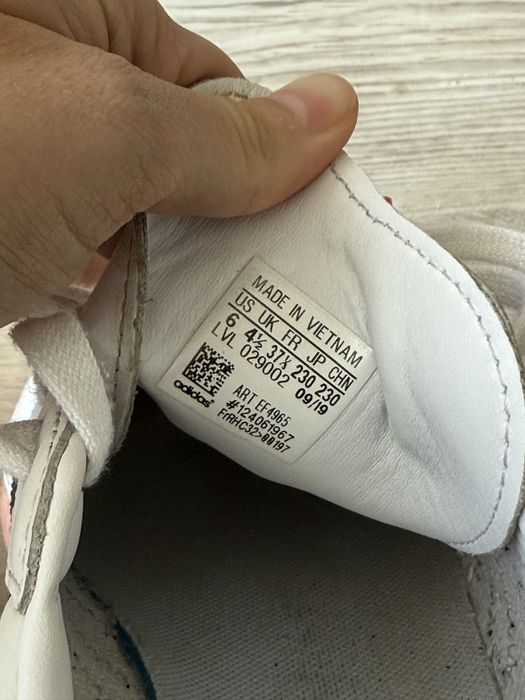 Шкіряні Adidas Samba на платформі