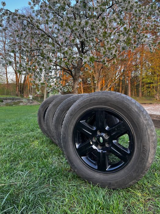land rover felgi aluminiowe  czarna perła 4 szt