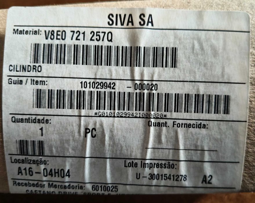Bomba de embraiagem Vag