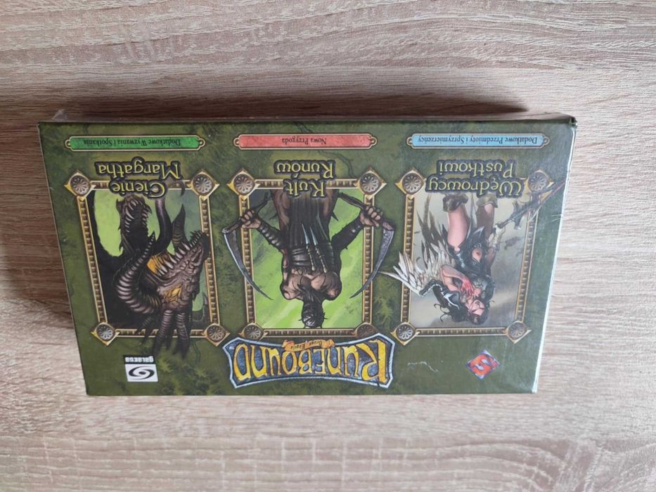 Runebound 2 edycja 3 dodatki PL NOWA W FOLII UNIKAT!