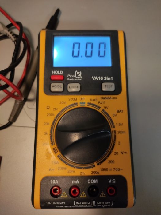 3-in-1 Multimeter for Testing Network Cables and Telephone Lines.64752329131394120