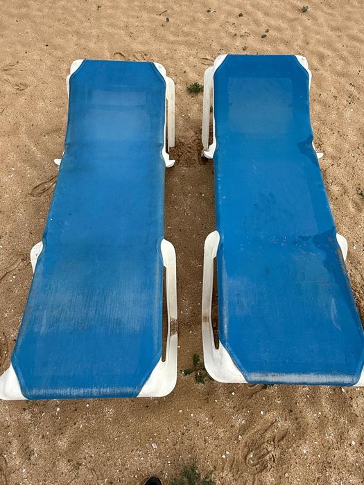 75 Cadeiras de Praia -Usadas-Venda em Lote