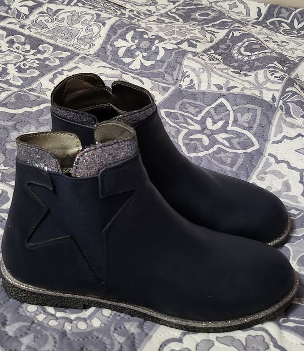 Botki / kozaczki TU granatowe