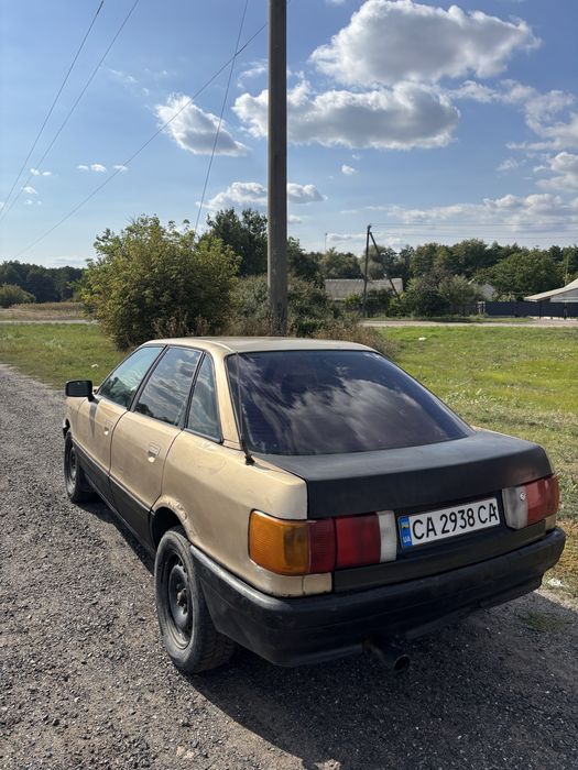 AUDI 80 b3 газ/бензин на ходу технічно справна