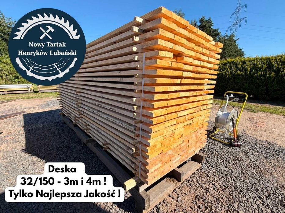 Deska Deski 32x150 4m 32/150 Taras Ogrodzenie Domek Skrzynia Tarasowa