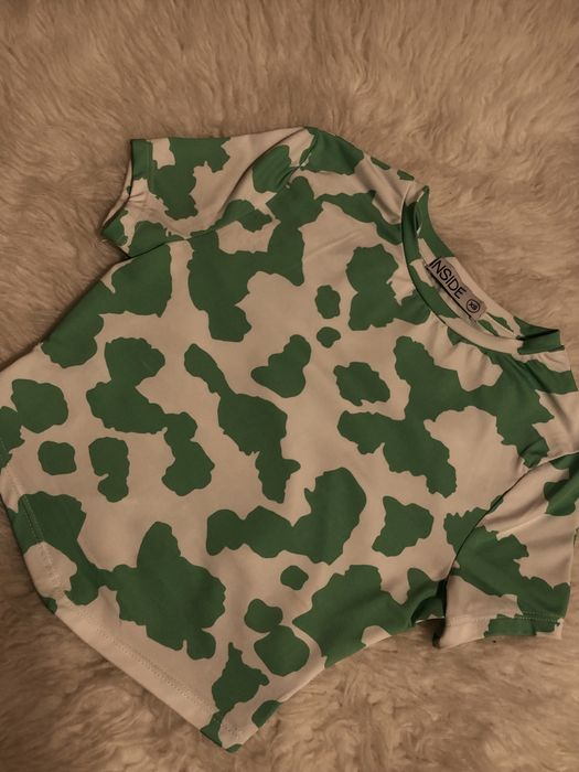 Top verão semi aberto nas costas