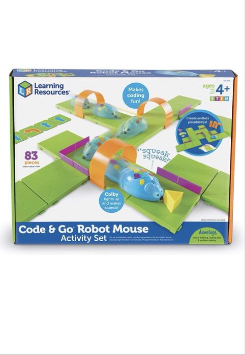 rato Robot Code & Go, idade 4+