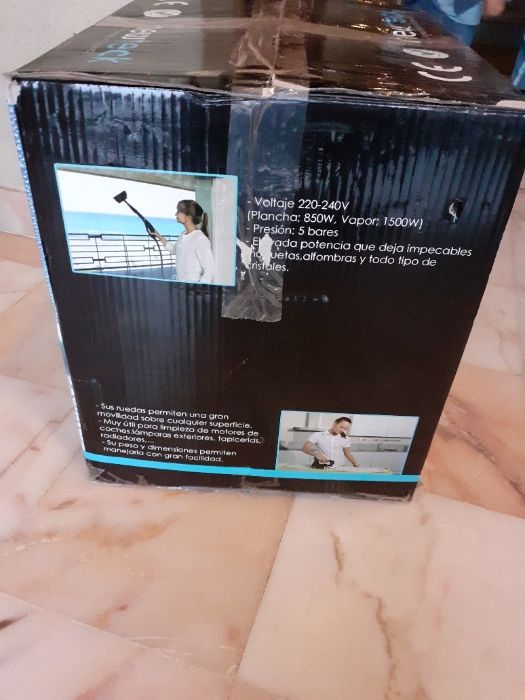 Máquina de limpeza a vapor