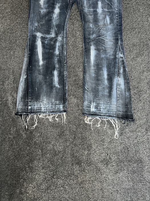 custom flared jeans клёш джинсы кастом
