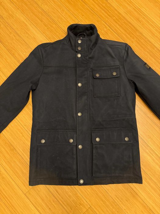 U.S. Polo Assn. kurtka przejściowa MUP3598 Czarny Regular Fit