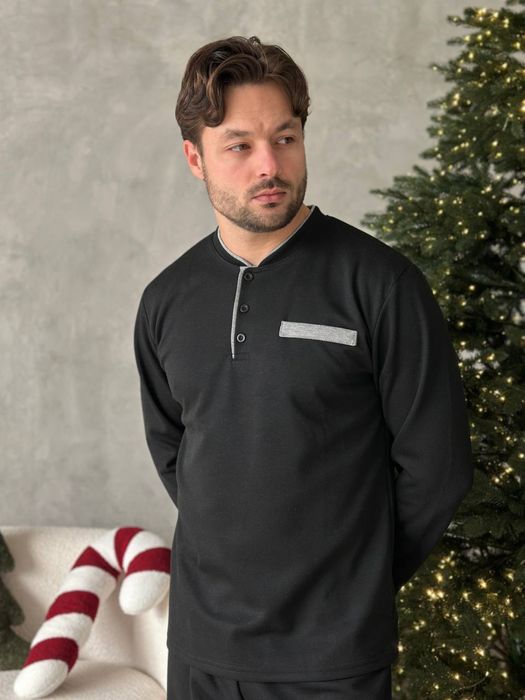 Тепла піжама чоловіча мужская пижама домашний костюм