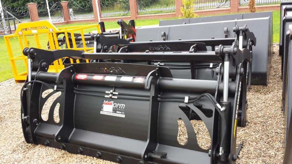 Krokodyl do obornika STRIMECH, SZER. 2,3m, uchwyt JCB Q-fit