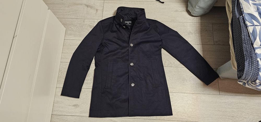 Strellson Finchley płaszcz męski ze stójką rozmiar L stan bardzo dobry