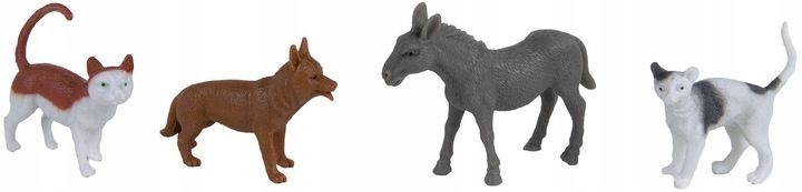 Duży Zestaw Farma Figurki Zwierzęta Konie Owce