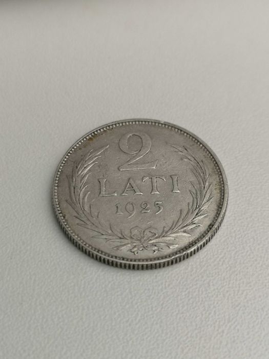 moneta Łotwa 2 Lati