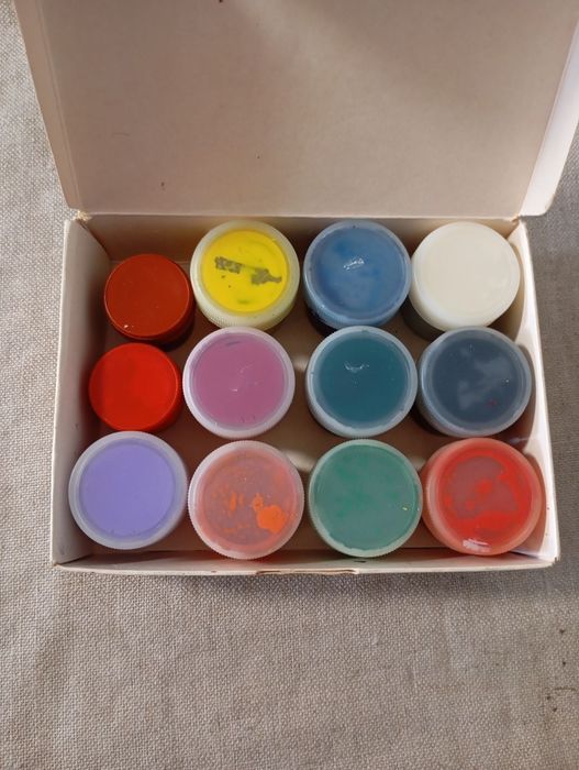 Краски акриловые. Гуашь