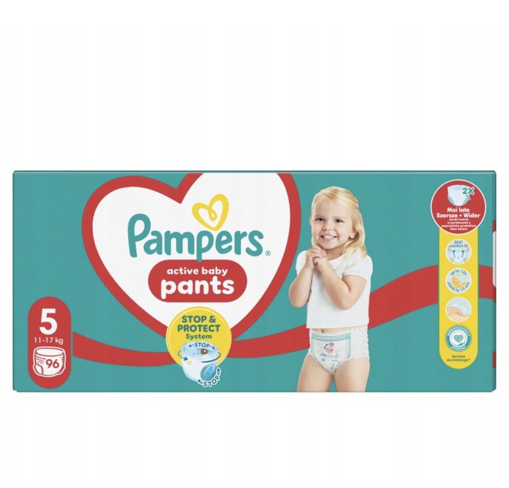 Pants/ pieluchomajtki rozmiar 5 - 96 sztuk