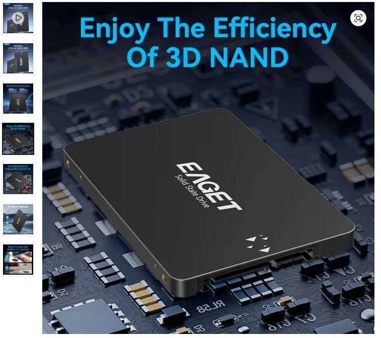 Нові Ssd, sata 2.5 та M2 NVMe