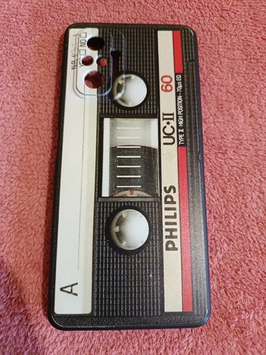 Чехол, стилизованный под аудиокассету, для телефона Redmi Note 10 Pro