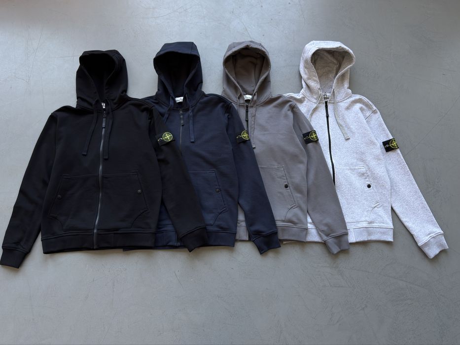 Чоловіча зіп худі Stone Island