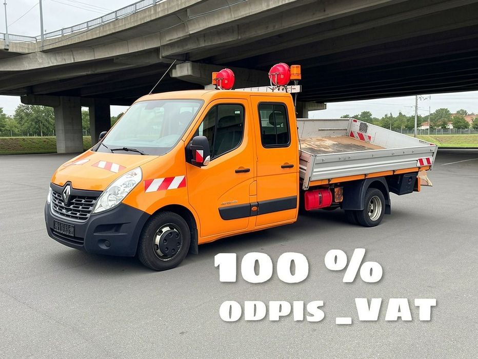 Renault Master  Wywrotka 3 stronna Webasto Oświetlenie robocze Pneumat DMC 5000Kg