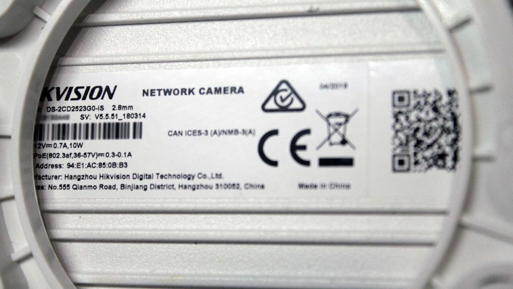 Антивандальная‼️ Ip камера Hikvision 2мп • ANR  microSD POE микрофон •