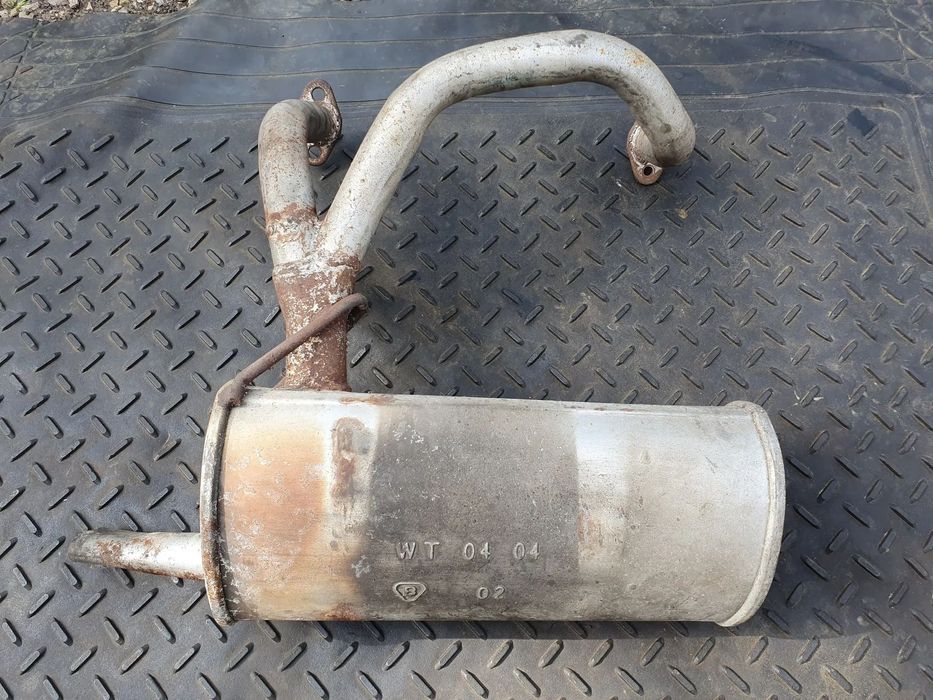 FIAT 126P MALUCH TŁUMIK KOŃCOWY WYDECH KOŃCÓWKA