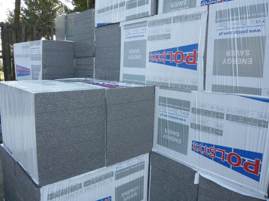 Styropian grafitowy Polstyr lambda 0,033 grafitowy 10 cm, od ręki