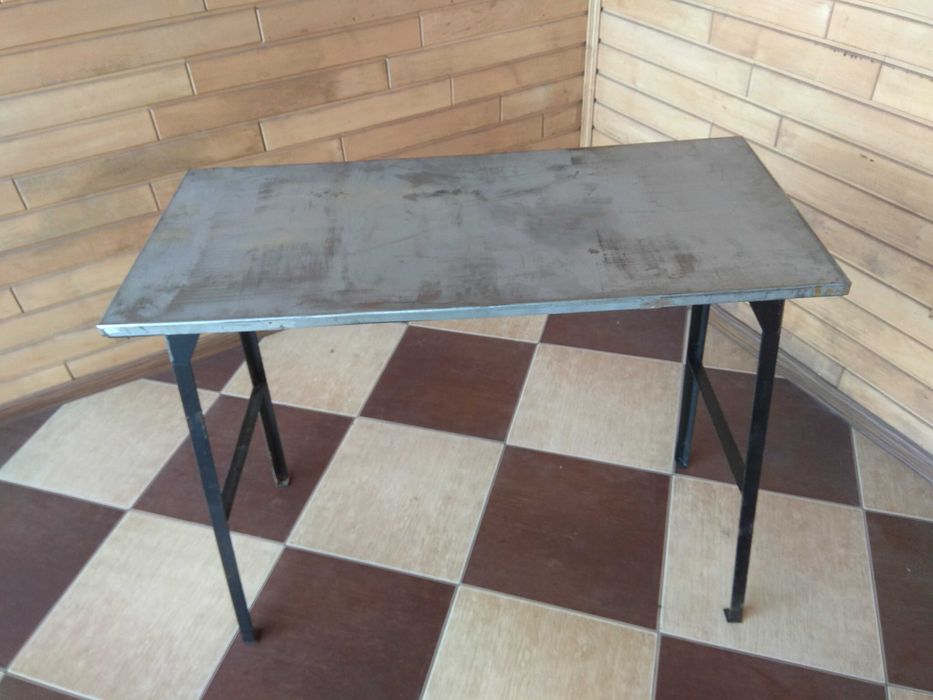 Стол раскладной из нержавеющей пищевой стали,  производство СССР.