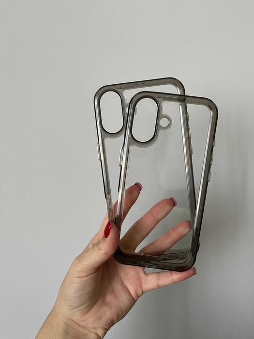 Чохол Gray TPU iPhone 16 чехол для айфон 16 силікон iPhone 16 Plus