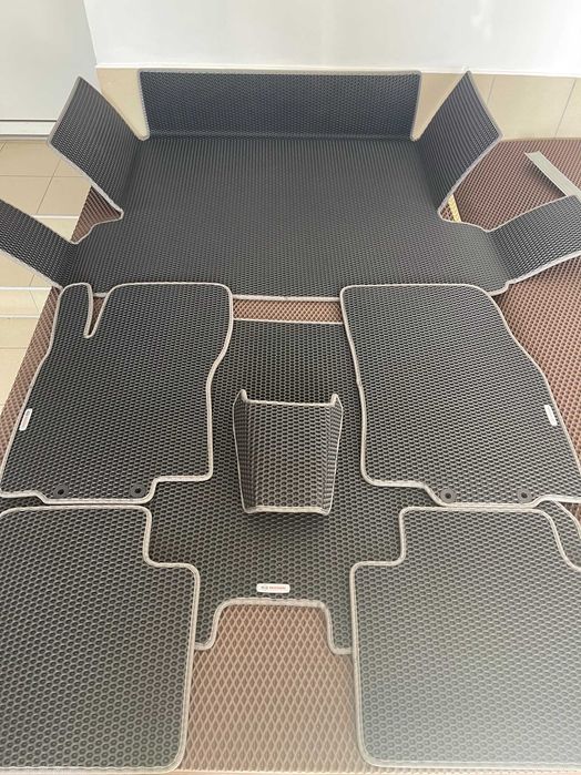 Ева килимки. Виробництво. Коврики в салон. Eva автомобільні поліки.