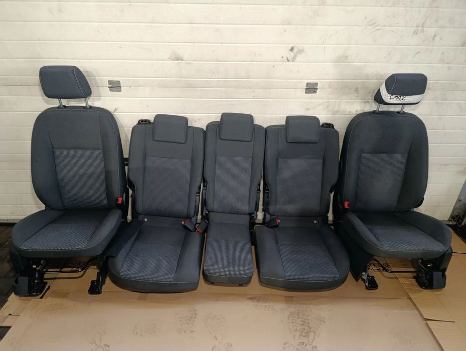 FORD C-MAX II 2 FOTELE SIEDZENIA KANAPA KOMPLET GRZANE