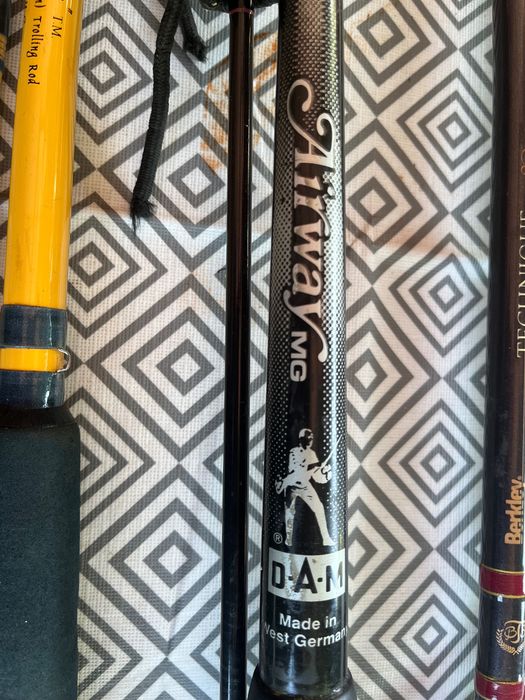 Wędka wędki 7 sztuk różnego przeznaczenia też Vintage