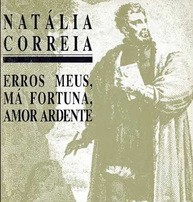 Livro Erros meus, Má Fortuna, Amor Ardente de Natália Correia [Portes Incluídos]