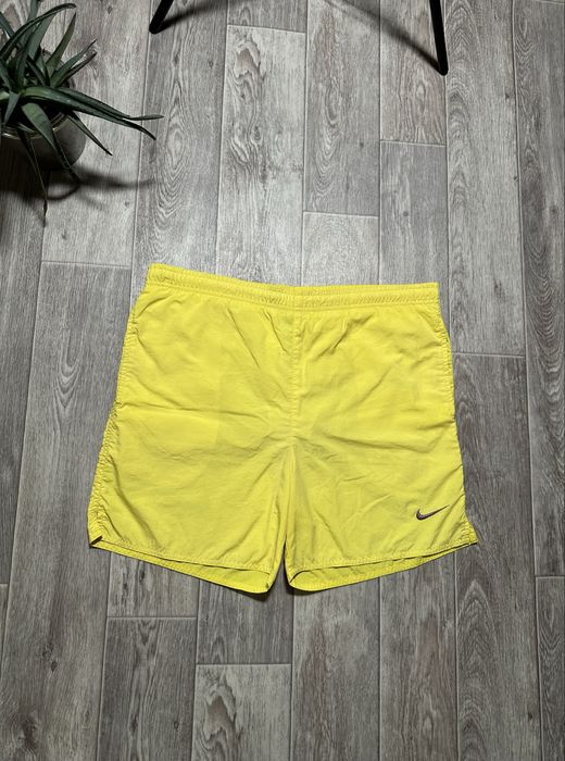 Шорти Nike Vintage Nylon Back Swoosh Yellow Shorts