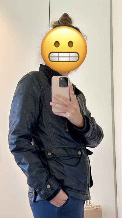 Casaco Ensebado preto