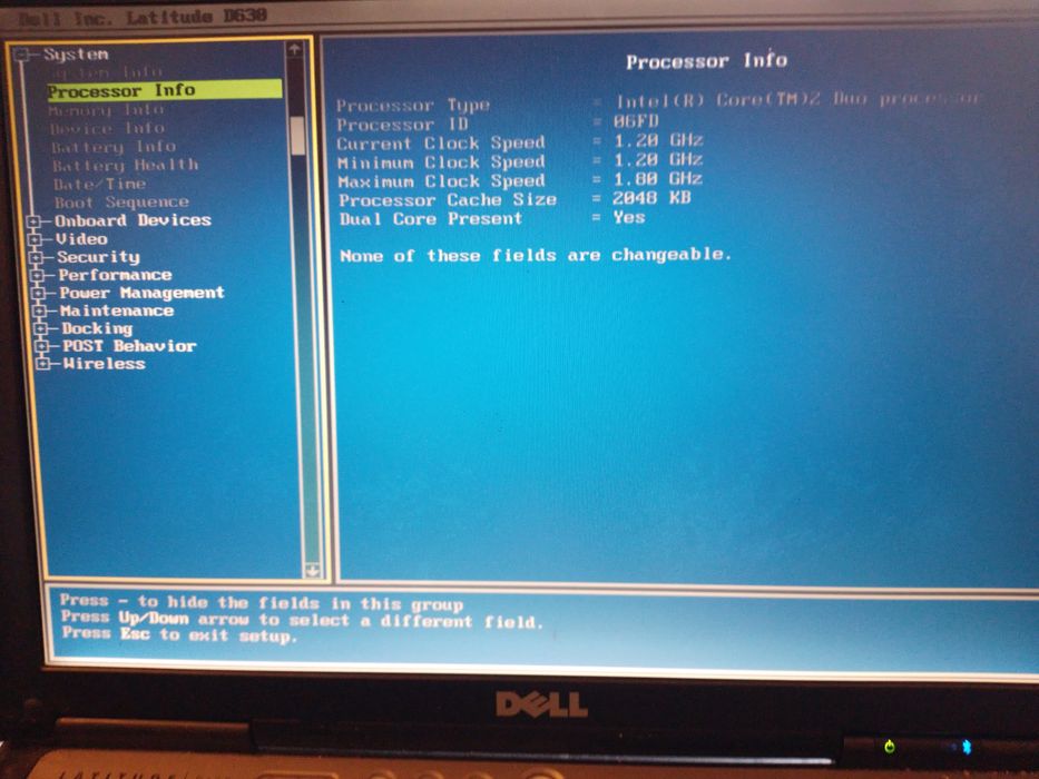 Dell Latitude D630 - Funcional