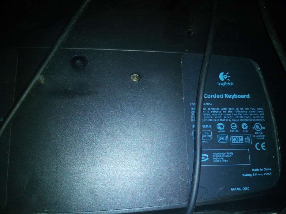 Teclado logitech