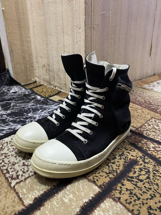 Rick Owens Cargo High Ramones 43 shoes viperr opium archive