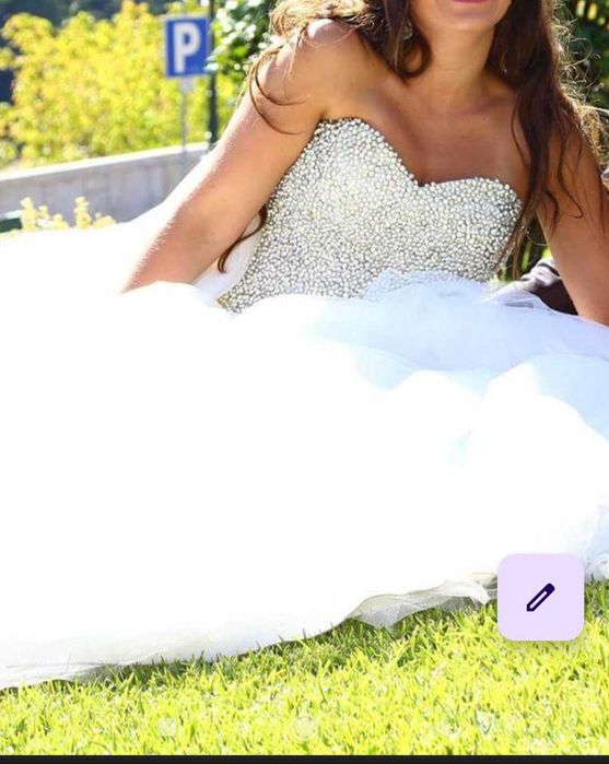 Vestido de noiva princesa