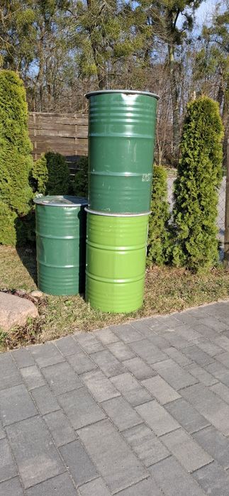 Beczka metalowa 200litrów