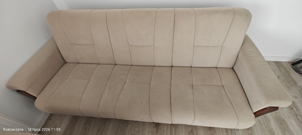 Zestaw wypoczynkowy sofa kanapa rozkładane