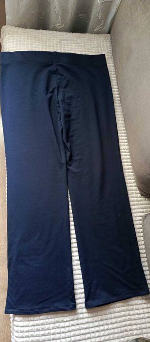 Spodnie M&S 48/50 granatowe sportowe dla wysokiej