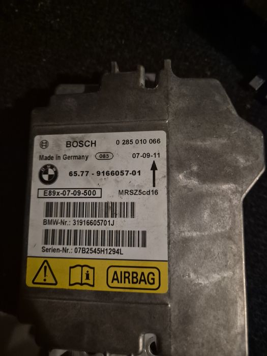 BMW E90 E91 moduł sensor poduszek airbag Bosch