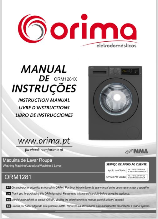 Washing machine - ORIMA