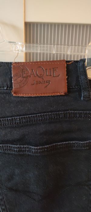 Spodnie męskie czarne jeansy